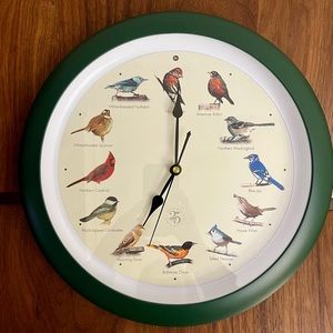 Singing Bird Wall Clock